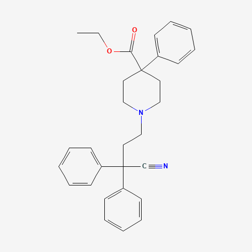 Chemical structure of diphenoxylate