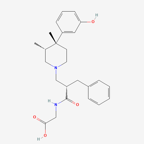 Chemical structure of alvimopan