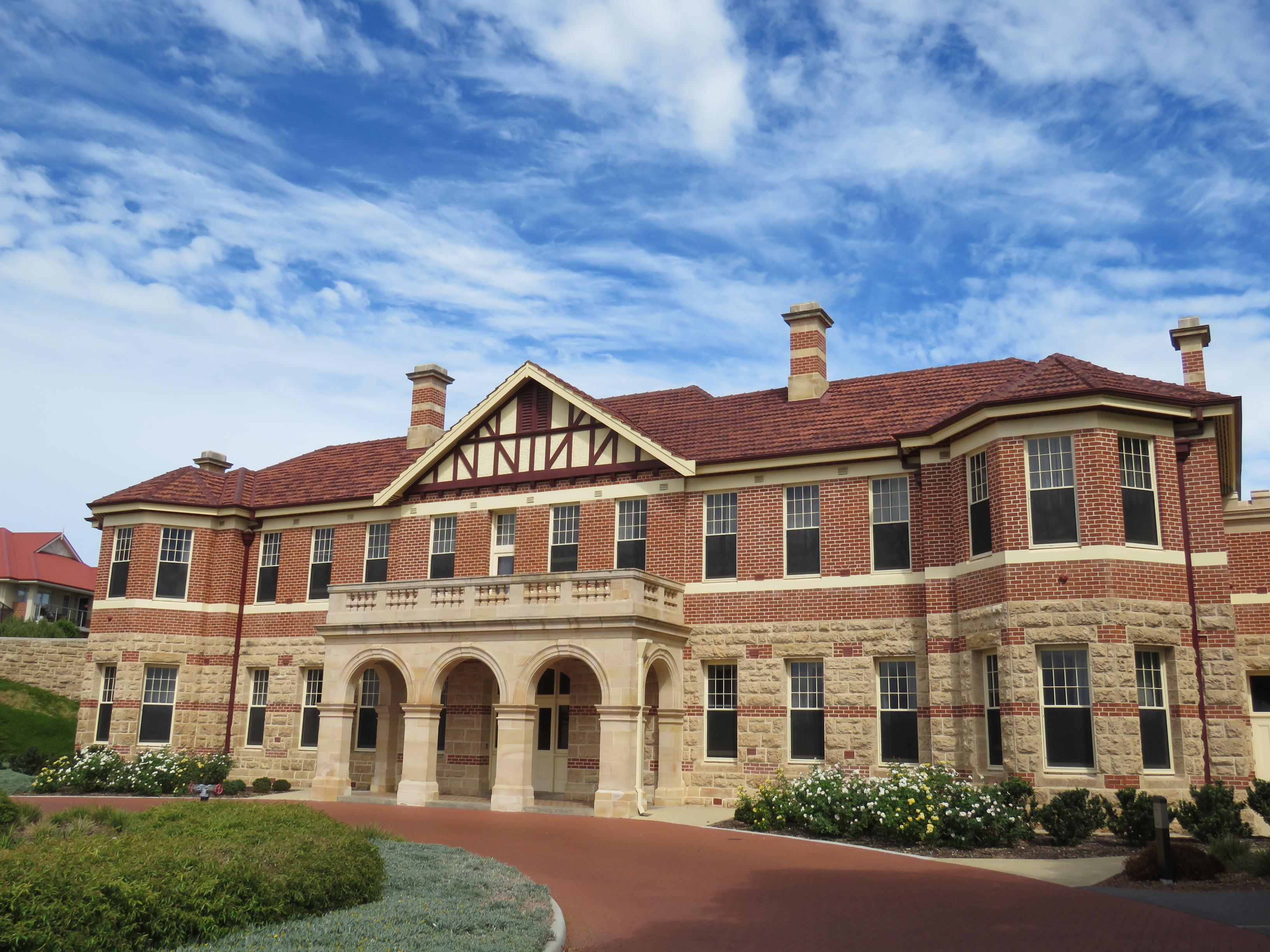 Hospital administration building