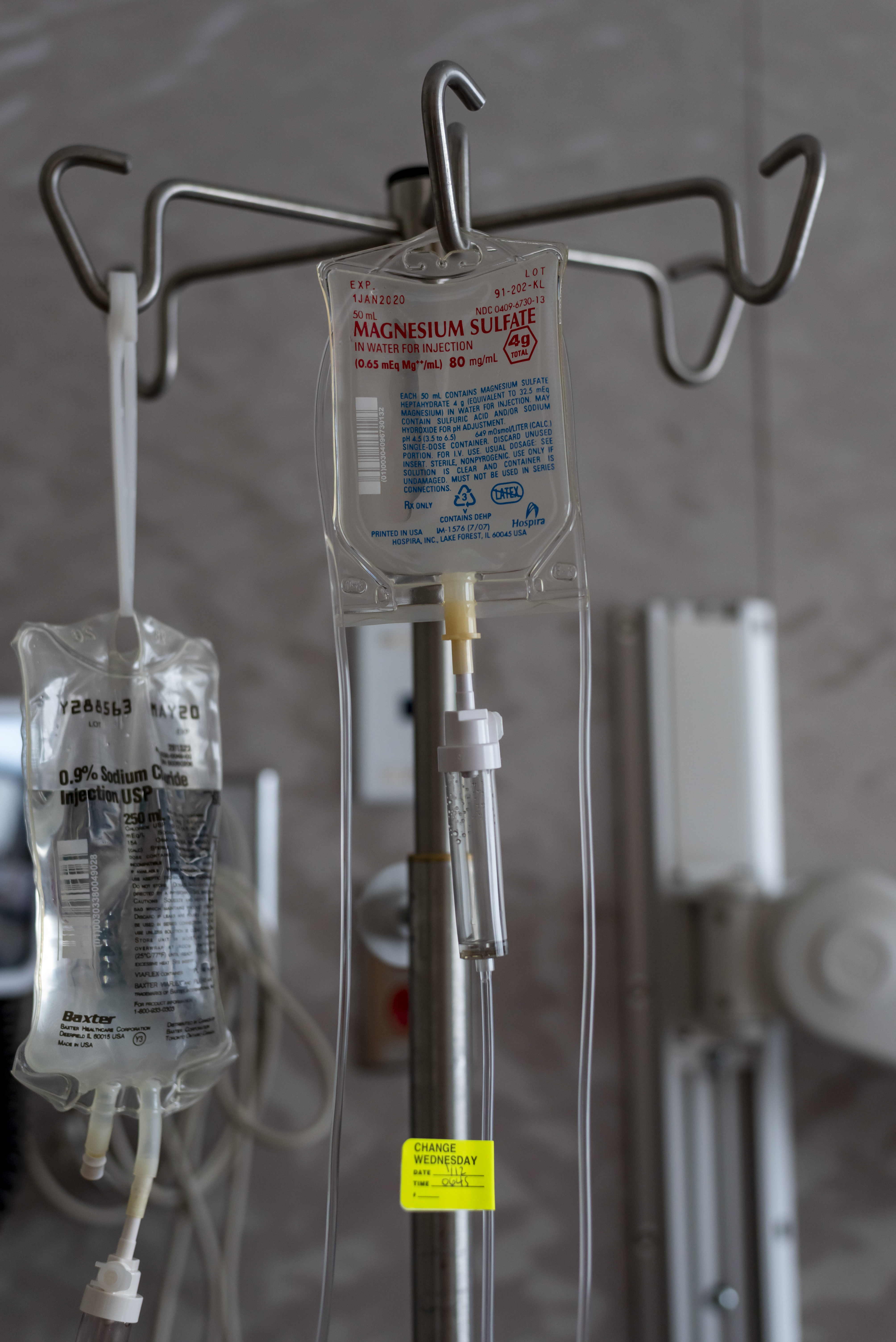 magnesium sulfate infusion