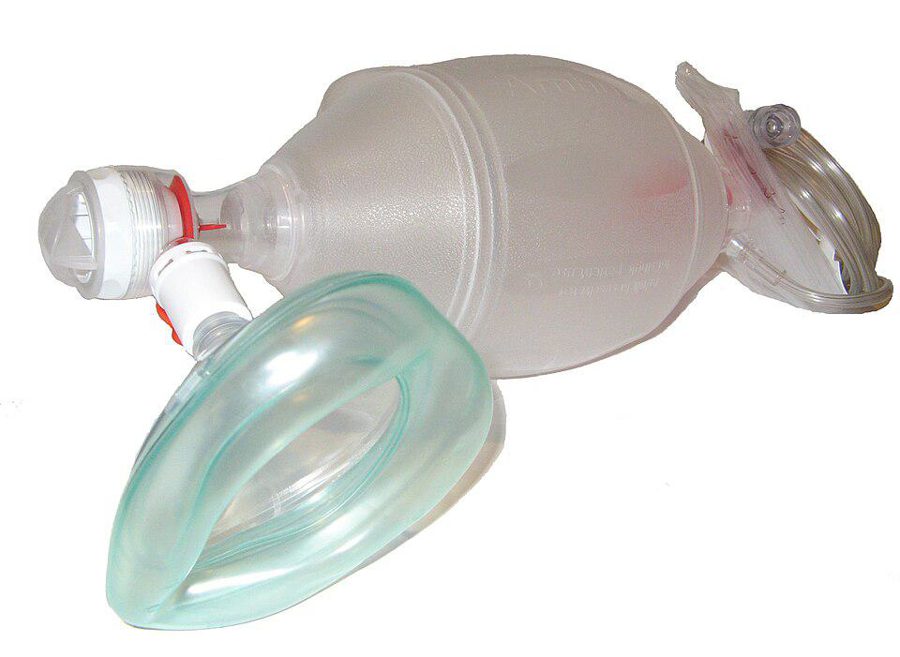 Bag-valve-mask (Ambu bag)
