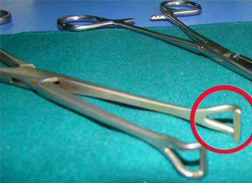 Babcock's forceps